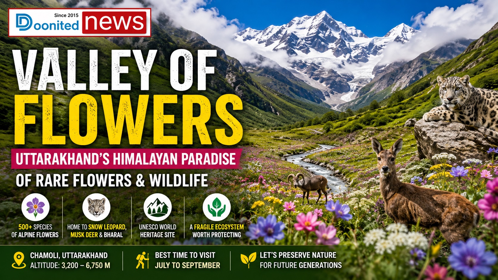 Valley of Flowers: Uttarakhand’s Himalayan Paradise
