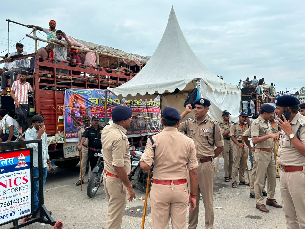 डाक कांवड़ के अनुरूप ट्रैफिक एवं डायवर्जन प्लान प्रभावी करने के दिए निर्देश