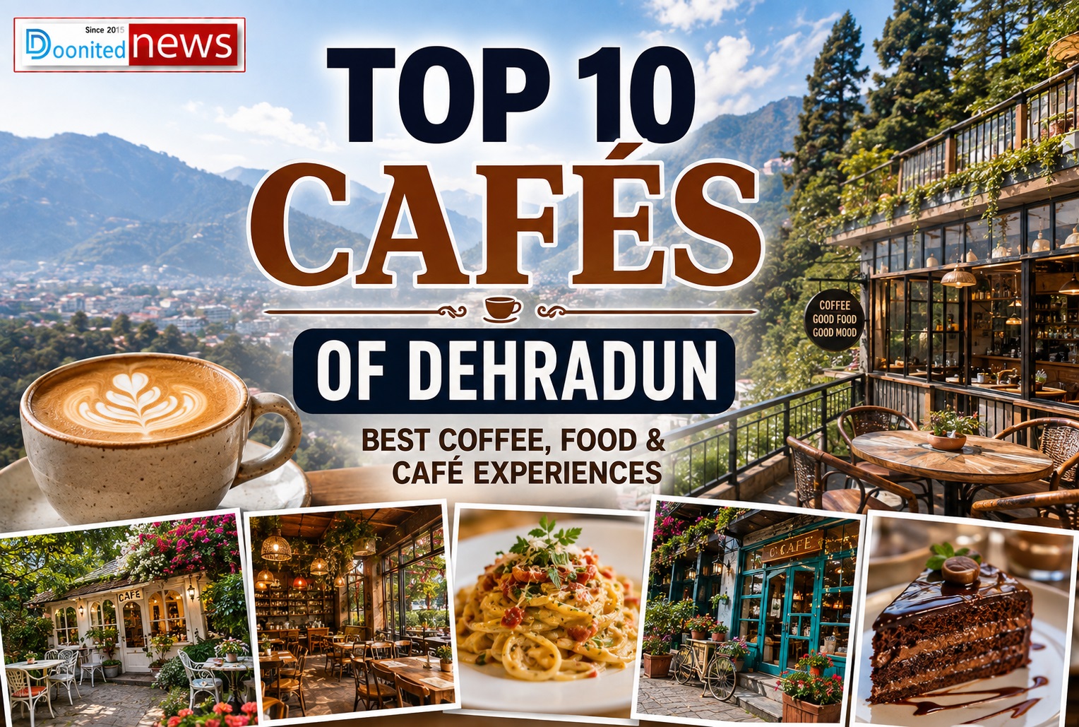 Top 10 Cafés in Dehradun: Coffee, Food and the Changing Culture of the Doon Valley