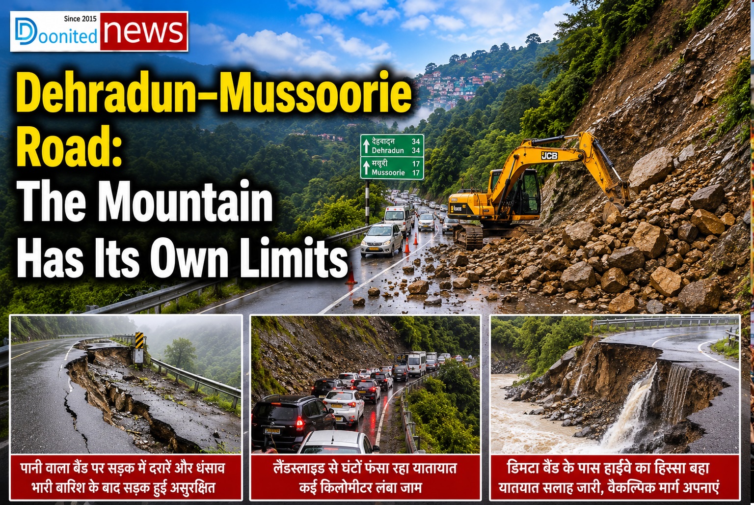 Dehradun–Mussoorie Road: The Mountain Has Its Own Limits