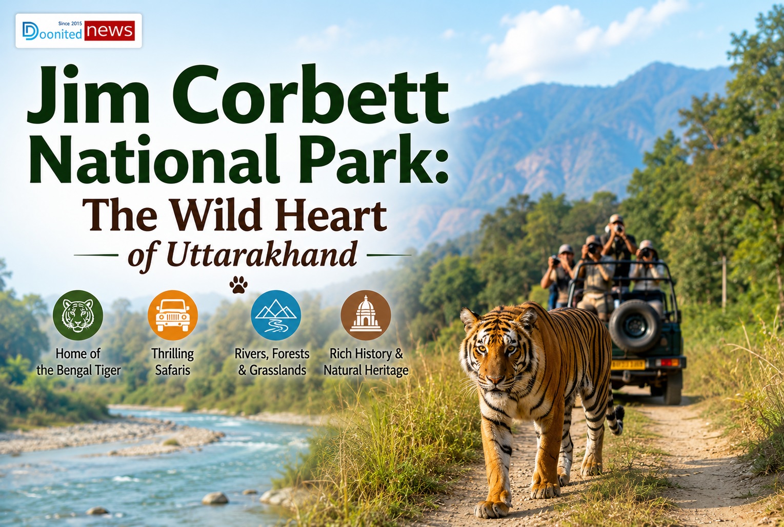 Jim Corbett National Park: The Wild Heart of Uttarakhand Jim Corbett National Park: The Wild Heart of Uttarakhand