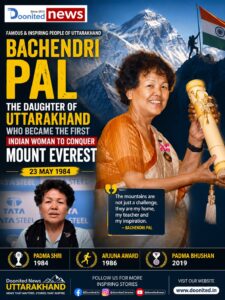 Bachendri Pal: The Daughter of Uttarakhand Bachendri Pal: First Indian Woman to Climb Mount Everest