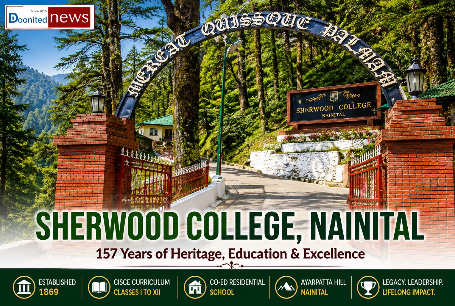 Sherwood College, Nainital: 157 Years of Himalayan Education, Heritage and Famous Alumni